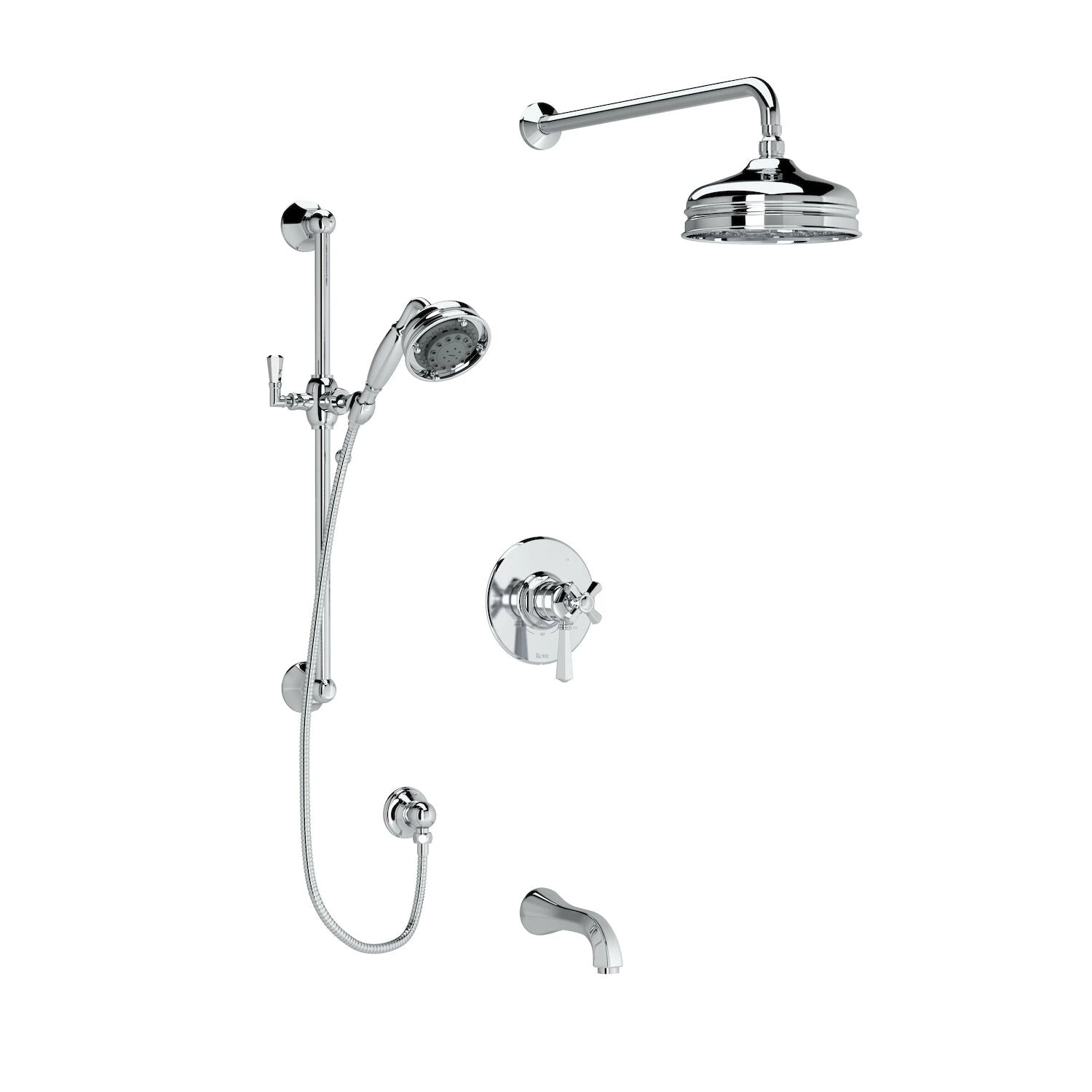 PALLADIAN 1/2" THERMOSTATIC & PRESSURE BALANCE 3 FUNCTION SYSTEM WITH INTEGRATED VOLUME CONTROL 2 PALLADIAN 1/2" THERMOSTATIC & PRESSURE BALANCE 3 FUNCTION SYSTEM WITH INTEGRATED VOLUME CONTROL - Image 2