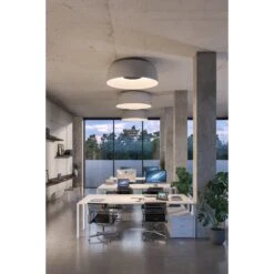 Marset DJEMBÉ C CEILING LIGHT (MULTIPLE SIZES) 34 Marset DJEMBÉ C CEILING LIGHT (MULTIPLE SIZES) -Robinson Sale Store marset lr djembe c 100 in an office