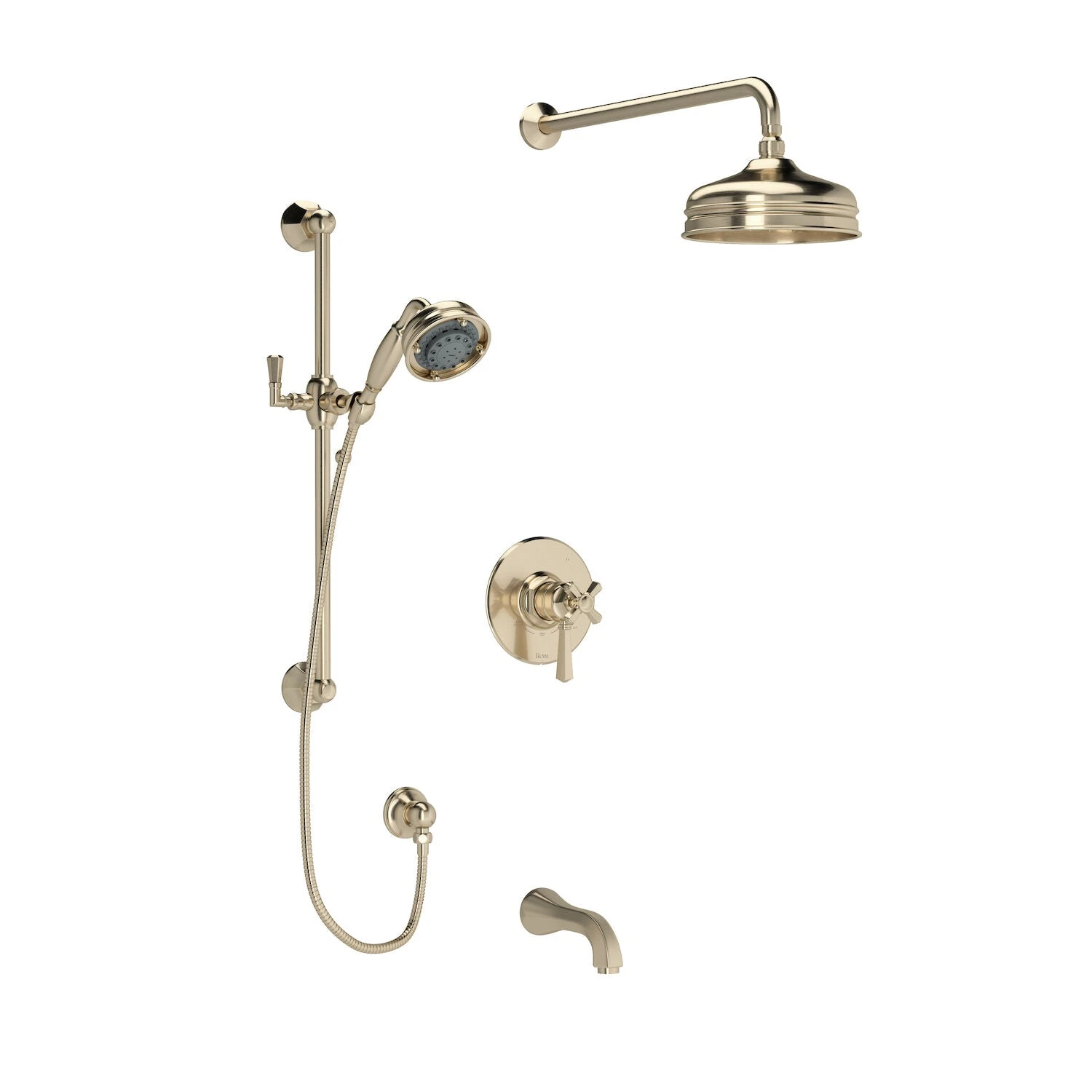 PALLADIAN 1/2" THERMOSTATIC & PRESSURE BALANCE 3 FUNCTION SYSTEM WITH INTEGRATED VOLUME CONTROL 4 PALLADIAN 1/2" THERMOSTATIC & PRESSURE BALANCE 3 FUNCTION SYSTEM WITH INTEGRATED VOLUME CONTROL - Image 4