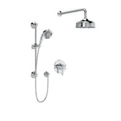 ACQUI 1/2" THERMOSTATIC & PRESSURE BALANCE 3 FUNCTION SYSTEM TRIM WITH INTEGRATED VOLUME CONTROL (LEVER HANDLE)