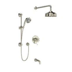 ACQUI 1/2" THERMOSTATIC & PRESSURE BALANCE 3 FUNCTION SYSTEM WITH INTEGRATED VOLUME CONTROL (PORCELAIN LEVER) -Robinson Sale Store ugyyrcsyh44w8kfxmjbb 20 1