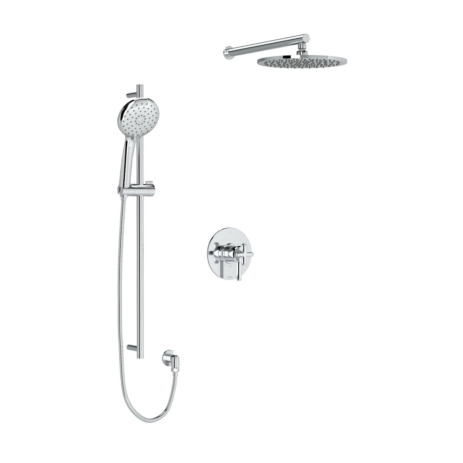 APOTHECARY 1/2" THERMOSTATIC & PRESSURE BALANCE 3 FUNCTION SYSTEM TRIM WITH INTEGRATED VOLUME CONTROL 2 APOTHECARY 1/2" THERMOSTATIC & PRESSURE BALANCE 3 FUNCTION SYSTEM TRIM WITH INTEGRATED VOLUME CONTROL - Image 2